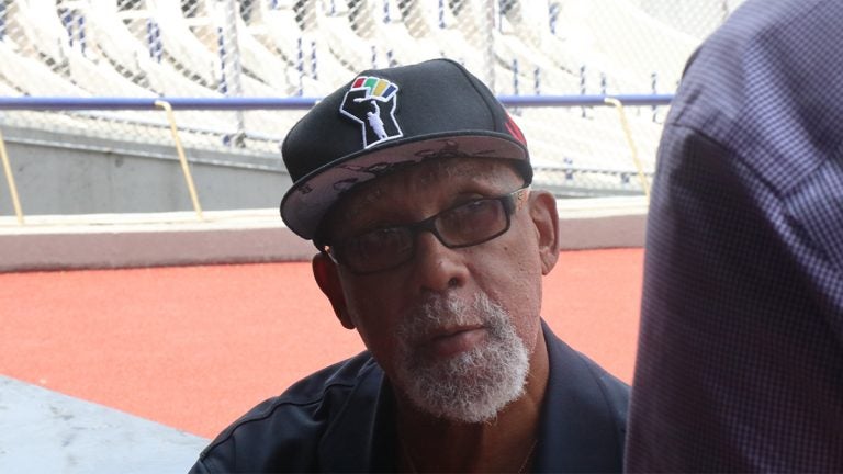 Closeup of John Carlos