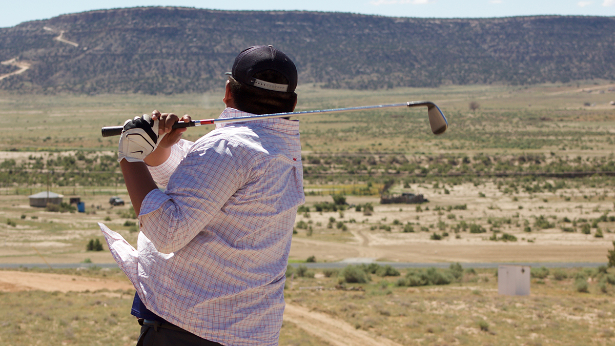 Navajo, golf, rez golf