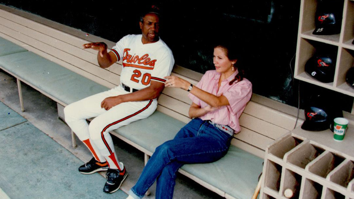 Janet Marie Smith, Frank Robinson, MLB