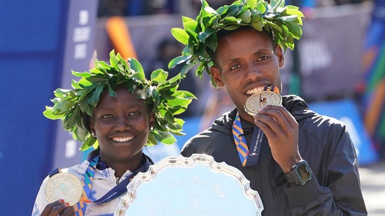 Mary Keitany, Lellisa Desisa, New York City Marathon