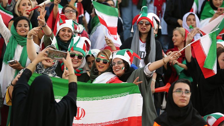 Iran, women, World Cup qualifier, attendance