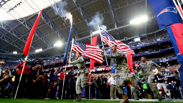 military, Super Bowl