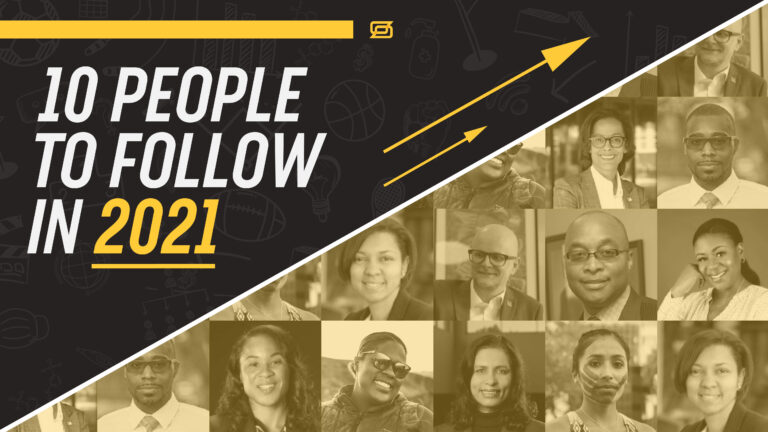 10 People to Follow in 2021 logo