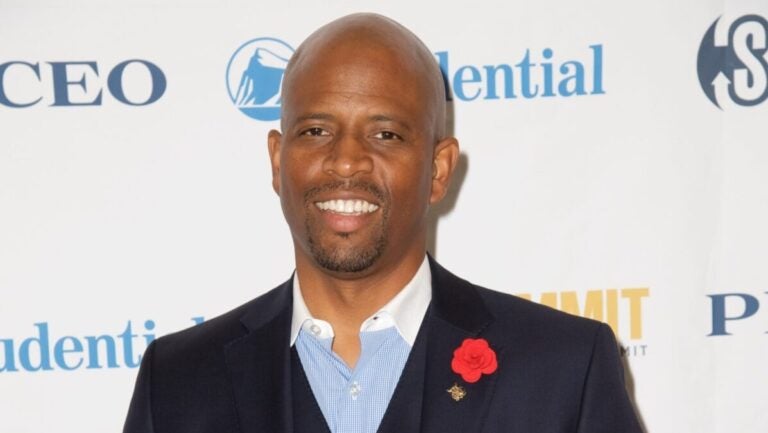 Wendell Haskins poses at a golf event