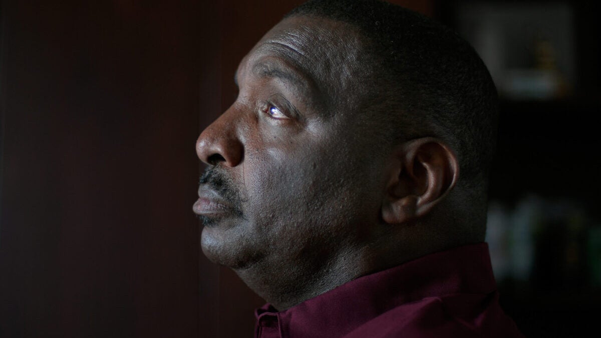 ASHBURN VA - JUNE 15: Former Washington Team quarterback Doug Williams was named Senior Vice President of Player Personnel. Photos made at Washington Team Park in Ashburn VA, June 15, 2017. (Photo by John McDonnell / The Washington Post via Getty Images)