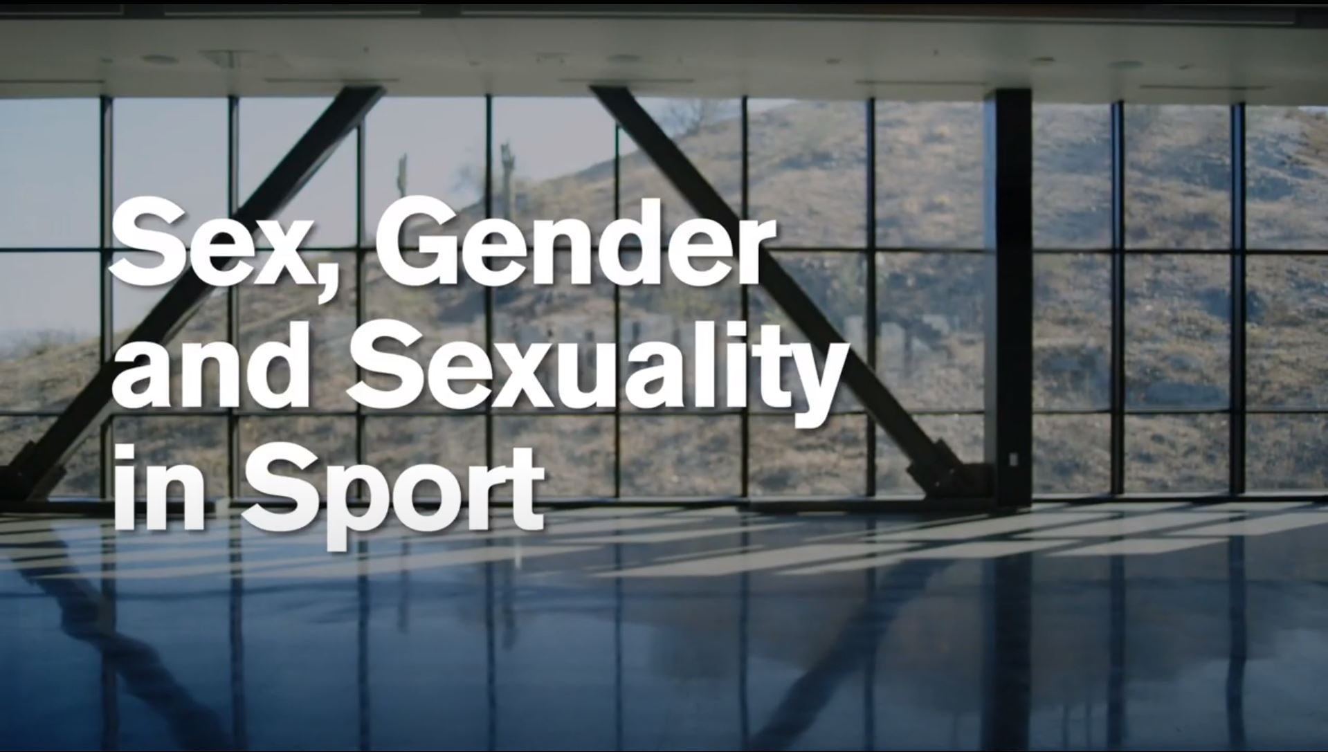 Sex, Gender and Sexuality in Sports