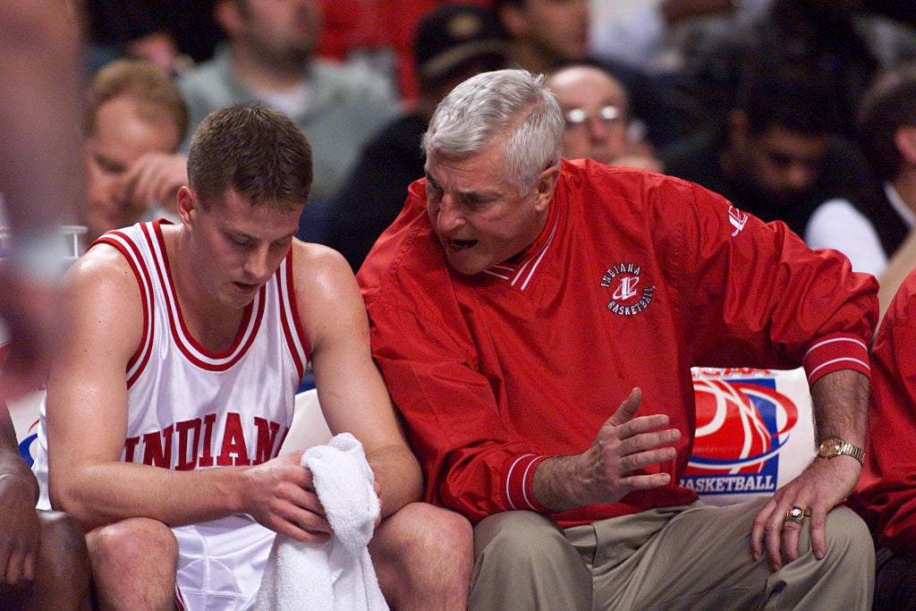 Indiana coach Bobby Knight