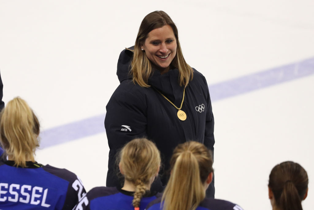 Women's hockey star Angela Ruggiero
