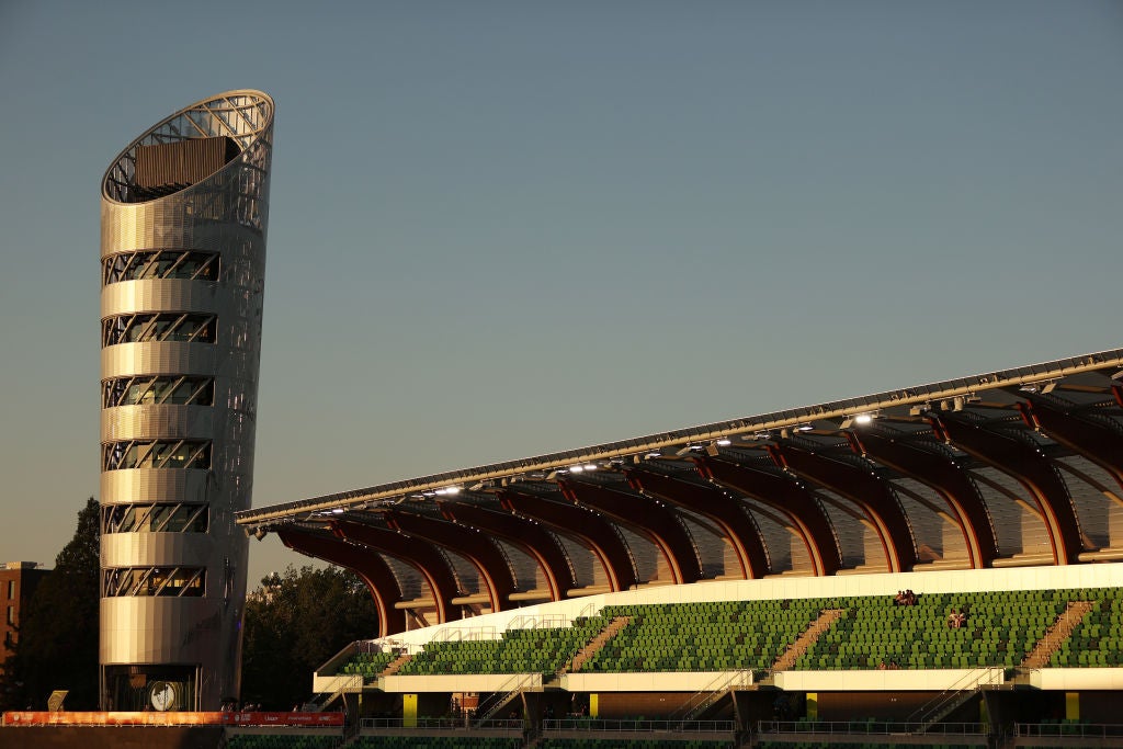 University of Oregon track stadium