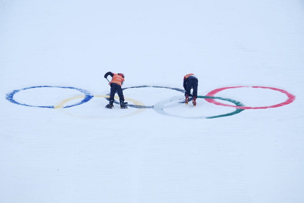 Tokyo Olympics snow