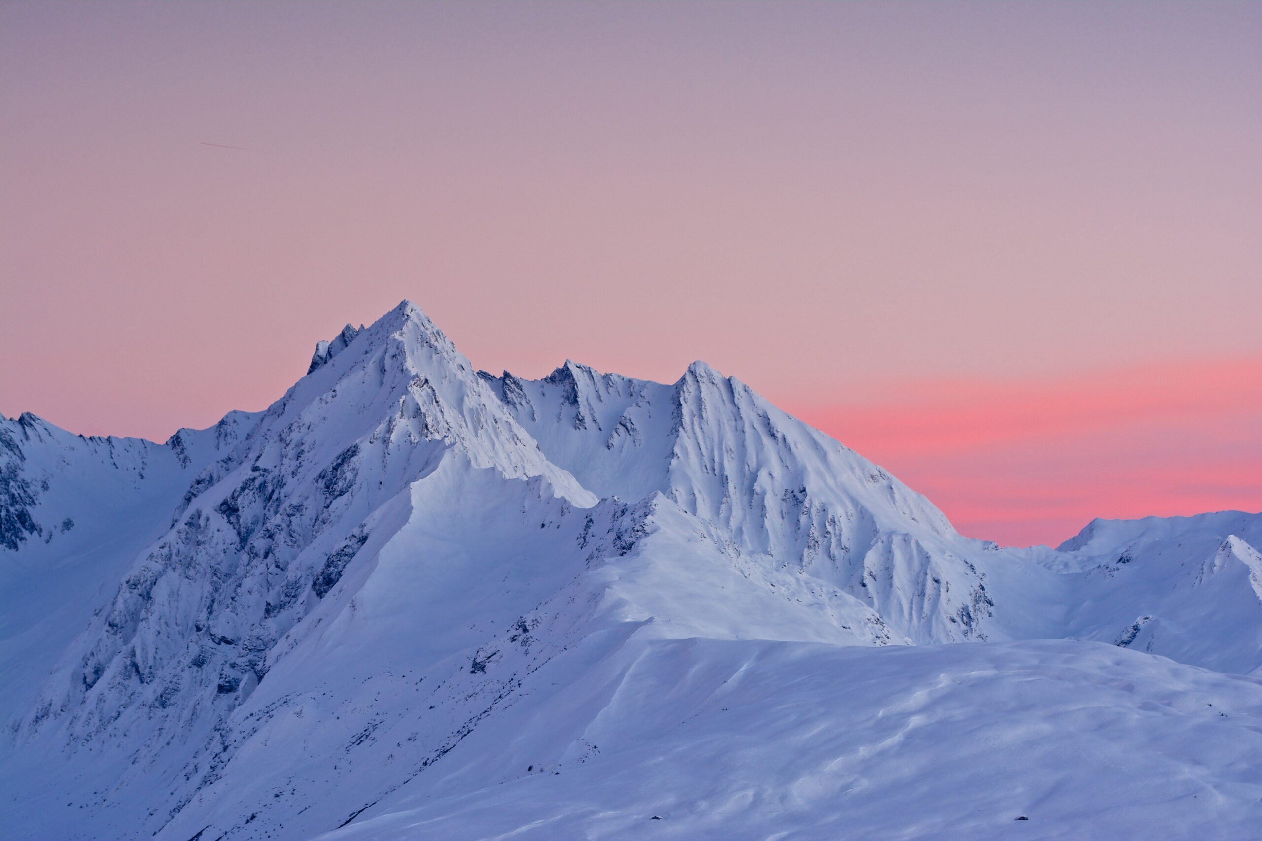 Snowy mountains